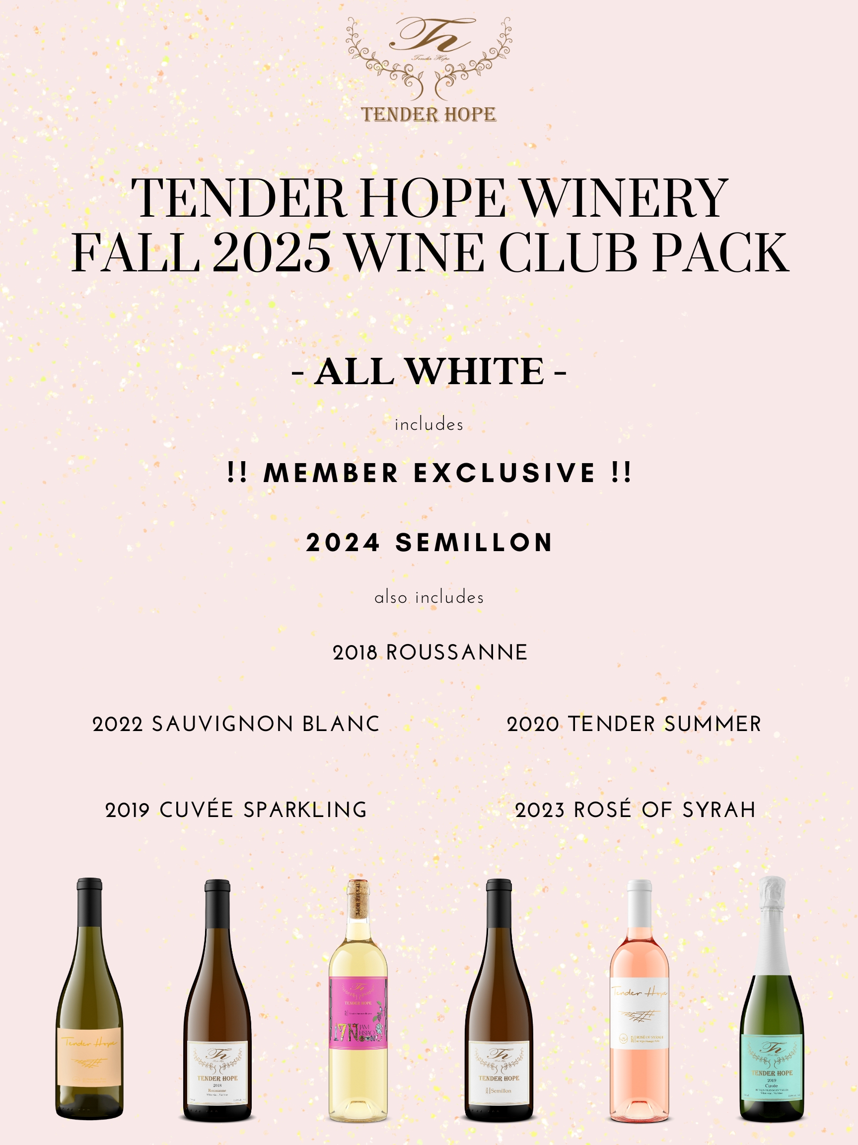 Tender Hope Fall 2025 All White